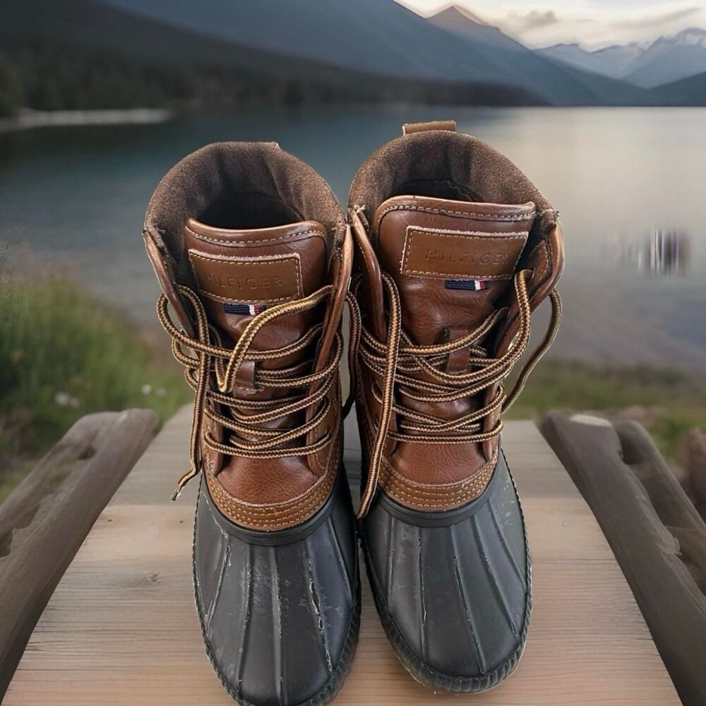 Tommy-hilfiger Men's Brown Boots